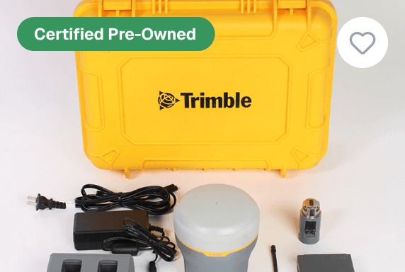Ensemble d'équipement sismique Trimble